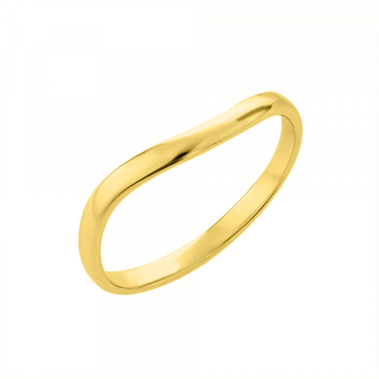 BLOOM ブライダル 【受注生産】K18 イエローゴールド マリッジリング（メンズ） ゴールド