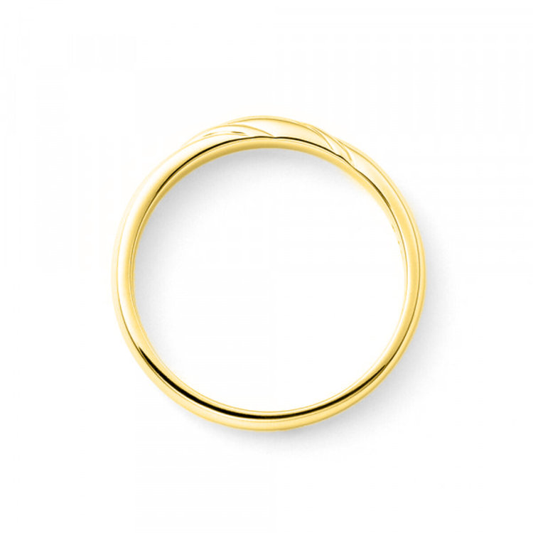 BLOOM ブライダル 【受注生産】K18 イエローゴールド マリッジリング（メンズ） ゴールド