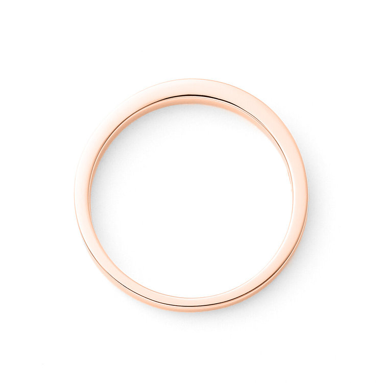 BLOOM ブライダル 【受注生産】K18 ピンクゴールド マリッジリング（メンズ） ピンクゴールド