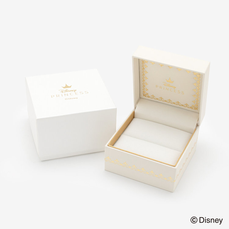 DISNEY PRINCESS 【受注生産】【Disney Princess】K18 イエローゴールド ダイヤモンド エンゲージリング（0.20ct）<鑑定書付> イエローゴールド