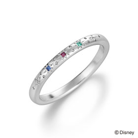【受注生産】【Disney Princess】プラチナ ルビー マリッジリング