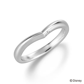 美品【Disney Princess】 K18 ダイヤモンド0.02 リング DISNEY PRINCESS (ディズニー プリンセス)