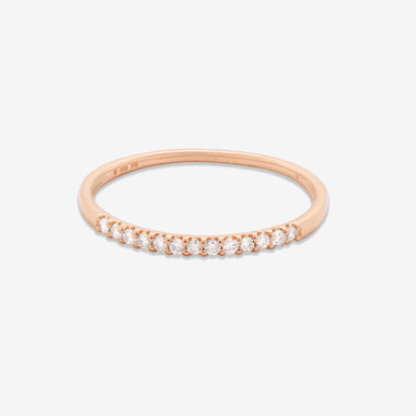 K10 ピンクゴールド ダイヤモンド リング（指輪）※ピンキーサイズあり