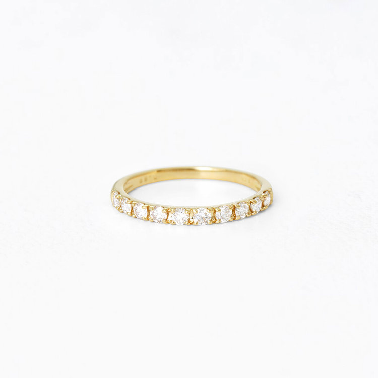 K18 イエローゴールド ダイヤモンド リング（指輪）（0130-1625-0029 ...