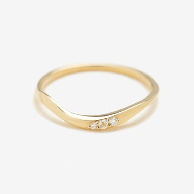 【WEB限定】K10 イエローゴールド ダイヤモンド リング（指輪）