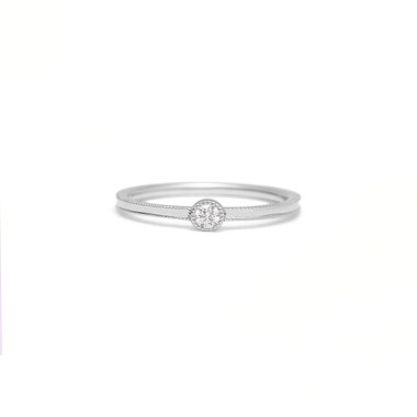 【Heart＆Cupid】プラチナ ダイヤモンド リング（指輪）<H&C証明カード/スコープ付>