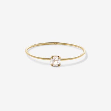 エテビジュー　グリムクォーツ　18kリング　サイズ13 ete bijoux（エテビジュー）の「○K18YG グリーム クォーツ
