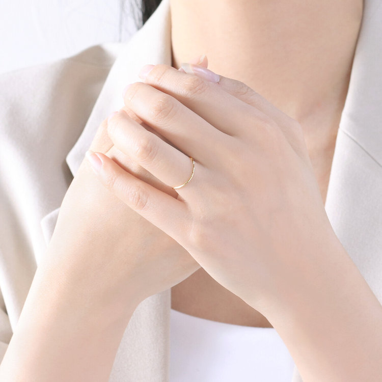 ESTELLE エステール 【WEB限定】K10 イエローゴールド リング（指輪） イエローゴールド