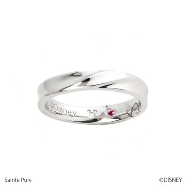 【ディズニー】HUG シルバー ペアリング（メンズ）