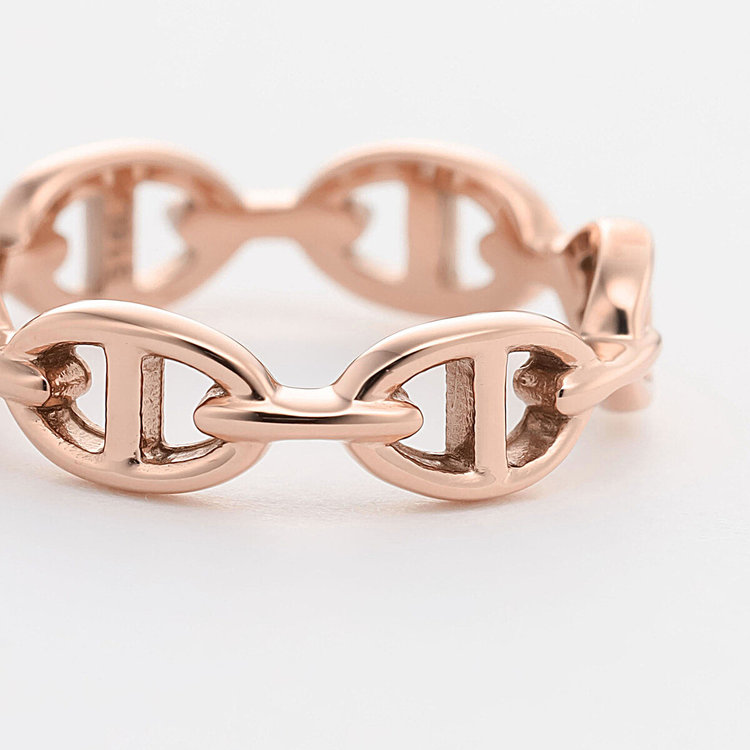 ESTELLE エステール 【WEB限定】ステンレス ペアリング（レディース）（サージカルステンレス 316L） ピンク