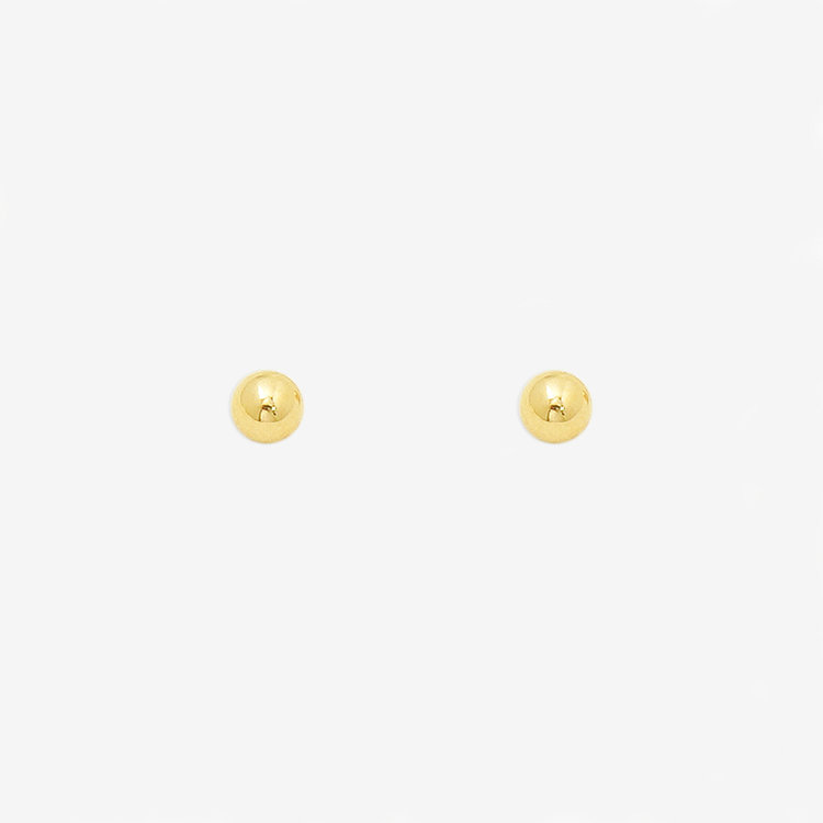 Carat K18 イエローゴールド 11mm スピンドル ピアス 片耳のみ Carat