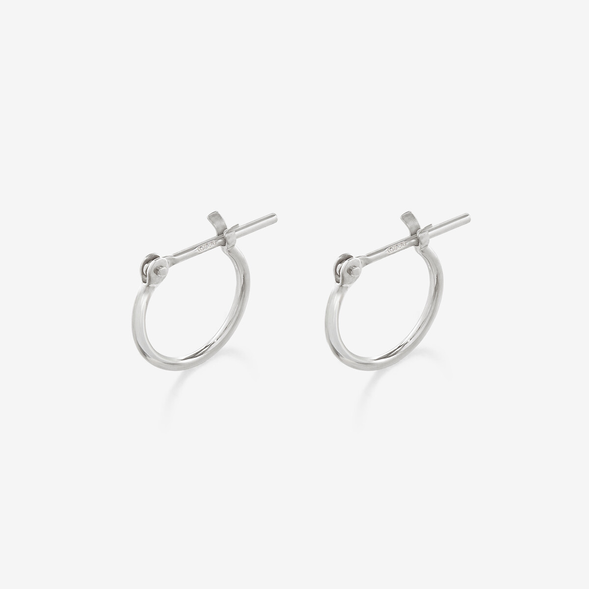 Ear Jewelry】K18 イエローゴールド フープ ピアス（10mm）（0201-5994