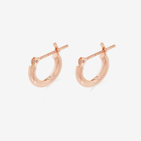 【Ear Jewelry】K18 ピンクゴールド フープ ピアス（10mm）