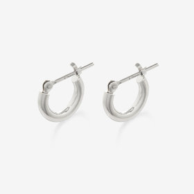 【Ear Jewelry】プラチナ フープ ピアス