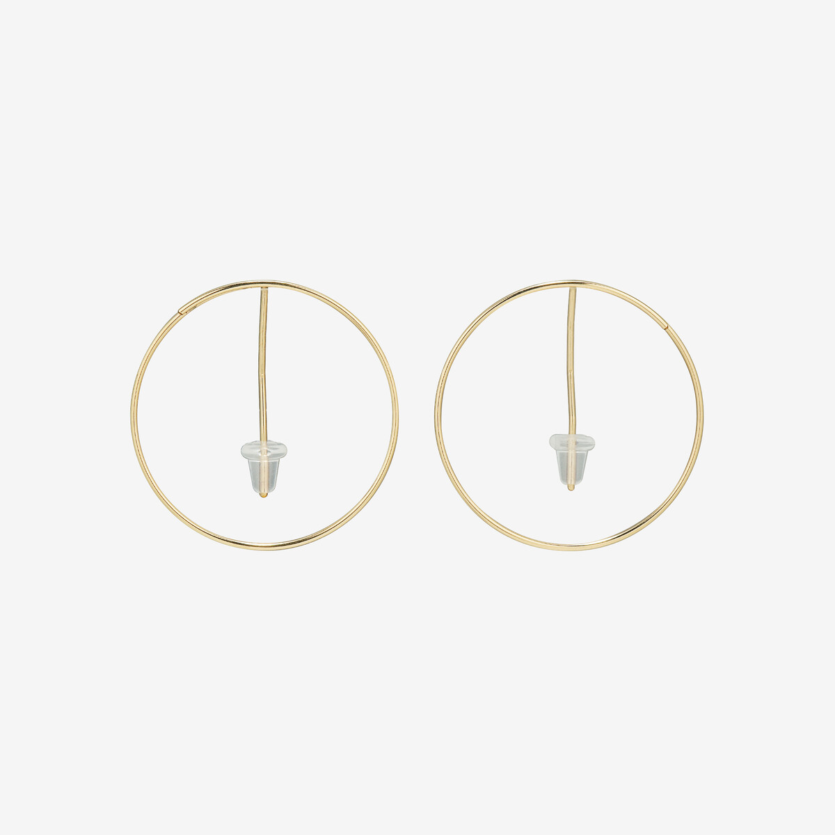Ear Jewelry】K14 ゴールドフィルド プラチナメッキ イヤリング