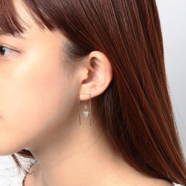 ESTELLE エステール K14 ゴールドフィルド フック ピアス イエロー