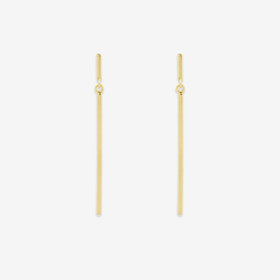 K10 イエローゴールド ピアス