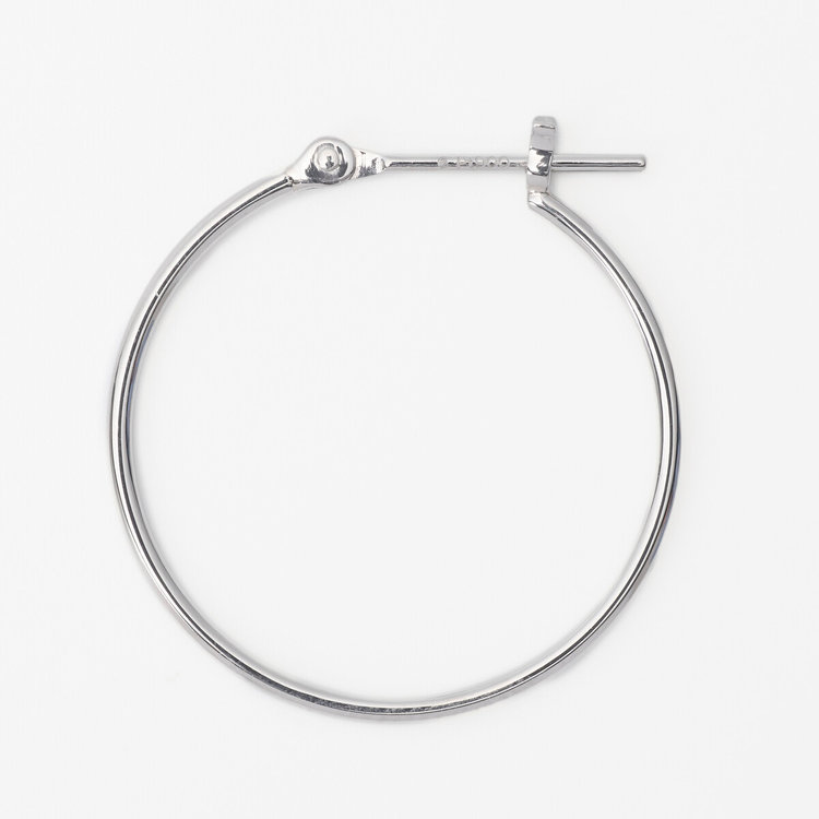 ESTELLE エステール プラチナ フープ ピアス プラチナム