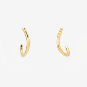 K10 イエローゴールド ピアス