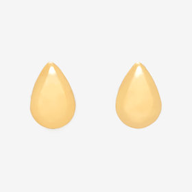 K10 イエローゴールド しずく ピアス