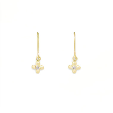 BLOOM ピンクゴールドダイヤモンドピアス ギフトボックス付き BLOOM ピンクゴールドダイヤモンドピアス ギフトボックス付き