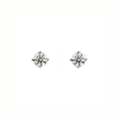 【Heart＆Cupid】プラチナ ダイヤモンド ピアス（0.2ct）<H&C証明カード/スコープ付>