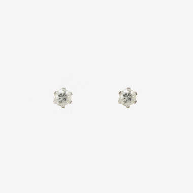 p352b【ギフト無料✧】フラワーダイヤピアス シルバー 人気商品