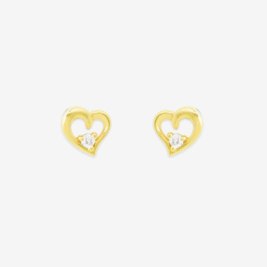 BLOOM☆K18PGハートダイアモンドピアス ハート｜ピアス｜商品一覧｜BLOOM（ブルーム）公式通販