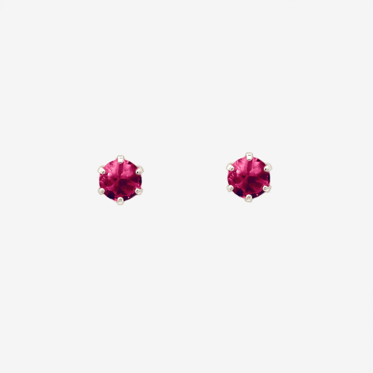 Ear Jewelry】9月誕生石 K10 ホワイトゴールド サファイア