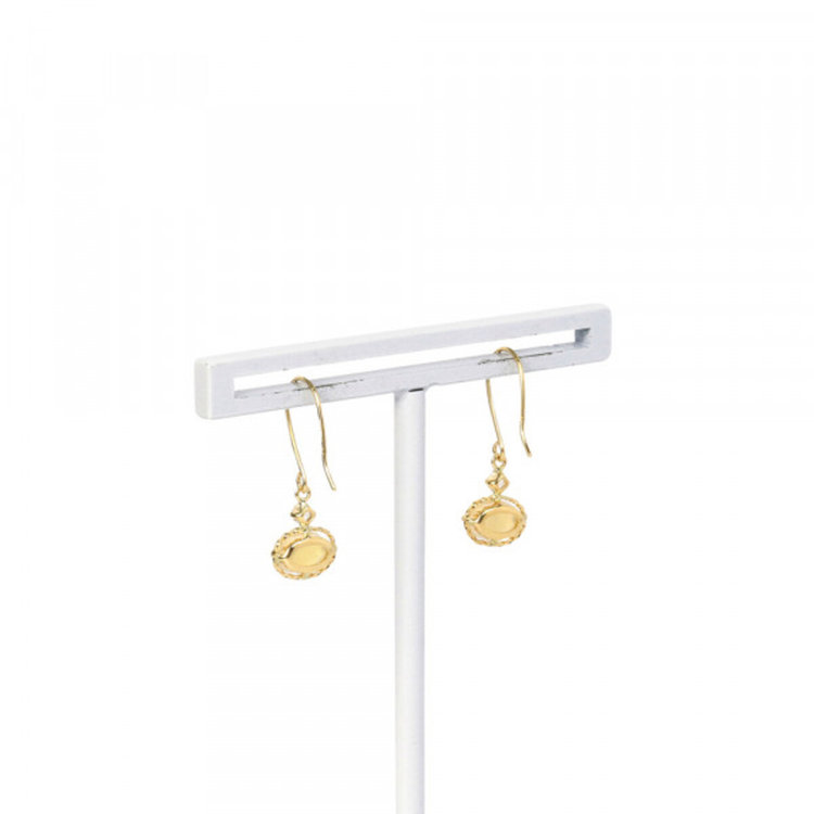 ESTELLE エステール 10月誕生石 K10 イエローゴールド オパール フック ピアス イエローゴールド