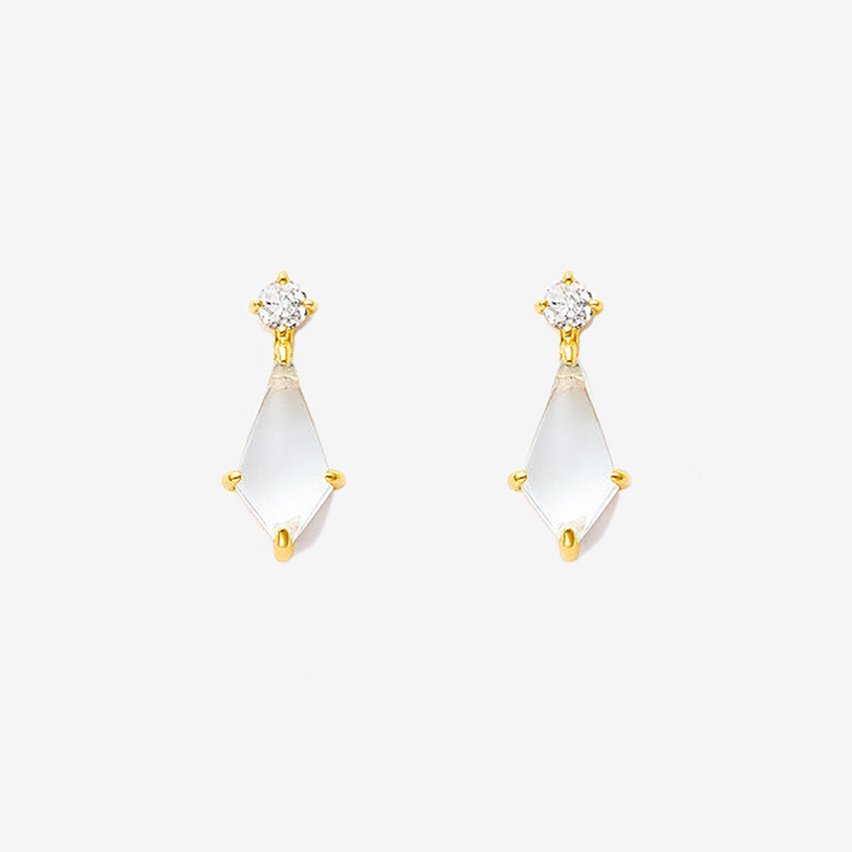 専用商品　美品☆エステールbloom K10WGキュービックフープピアス 専用商品 美品☆エステールbloom K10WGキュービックフープピアス