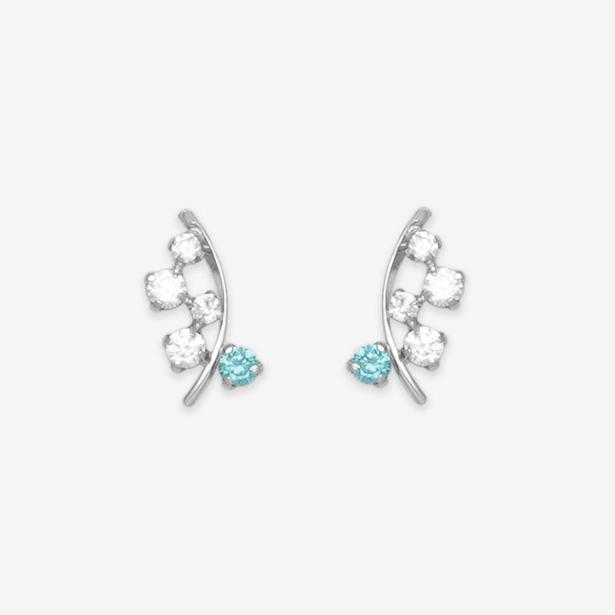 RiSaO ♦︎14kgfブルーカラーオパールピアスチャーム agete アガット K10 オパール ピアスチャーム ゴールド 金