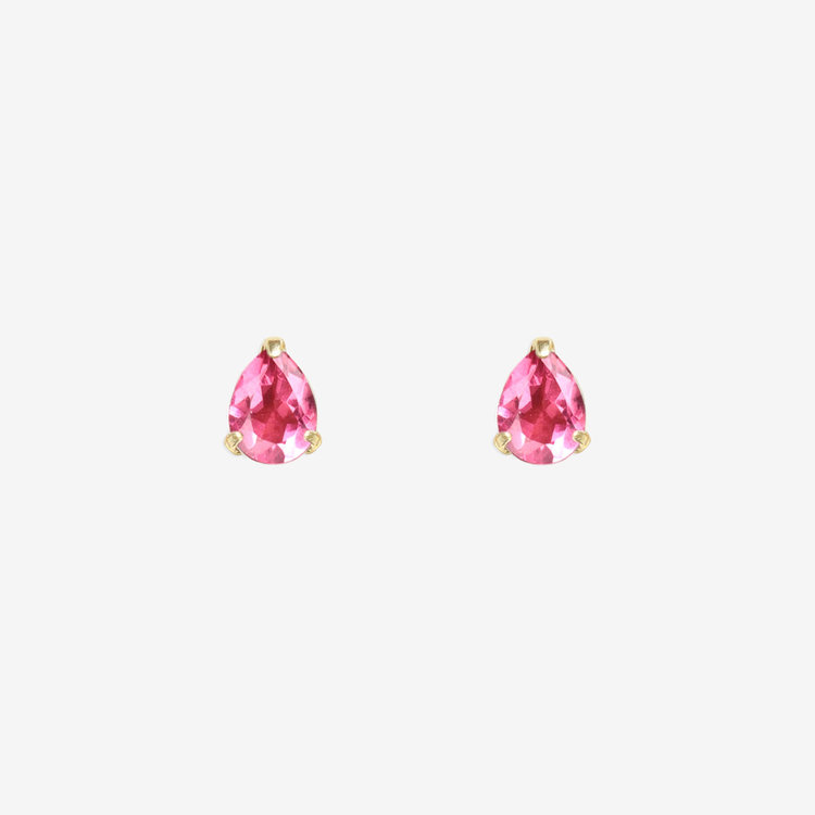 WEB限定】10月誕生石 K10 イエローゴールド ピンクトルマリン