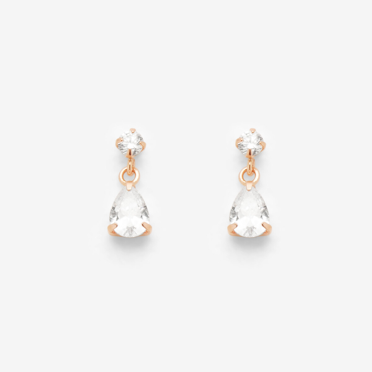 K10 イエローゴールド フープ ピアス（0202-3432-0019）｜ESTELLE 