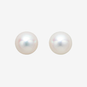 チタン あこや真珠 ピアス