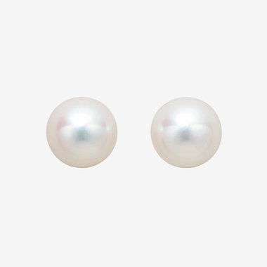 チタン あこや真珠 ピアス