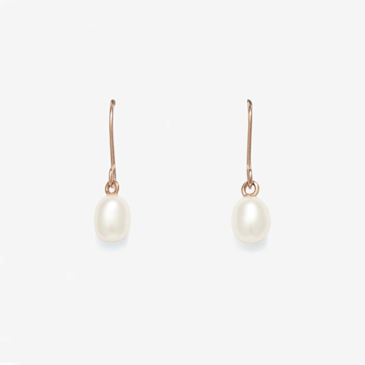 Ear Jewelry】7月誕生石 K18 ピンクゴールド ルビー フック ピアス