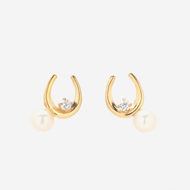 summer10%OFF -7/14月9:59】ピアス ゴールド K18 パール 真珠