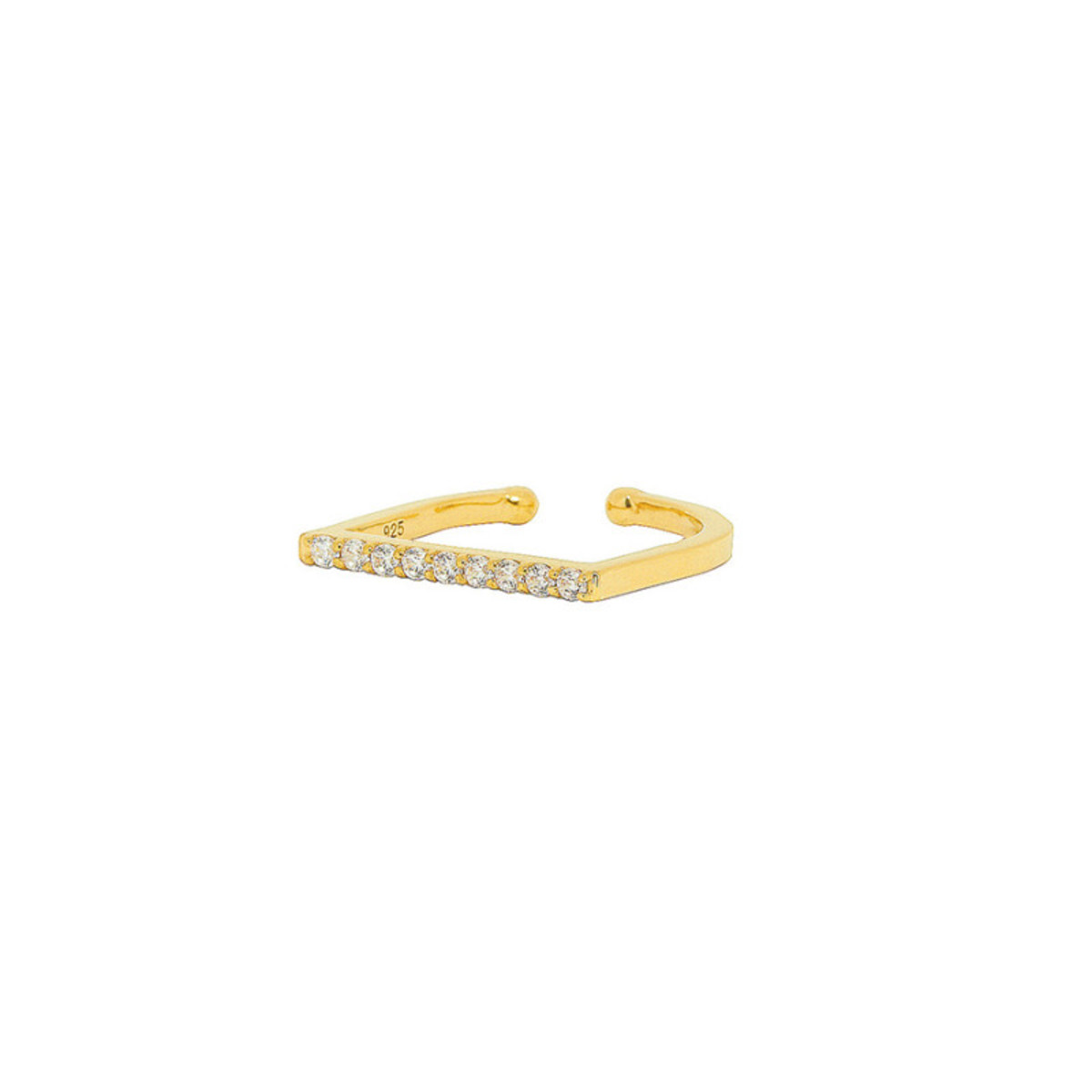 エステール K18 イエローゴールド フープピアス Ear Jewelry】K18 イエローゴールド フープ ピアス（20mm