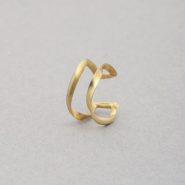 K10 イエローゴールド イヤーカフ ※片耳用