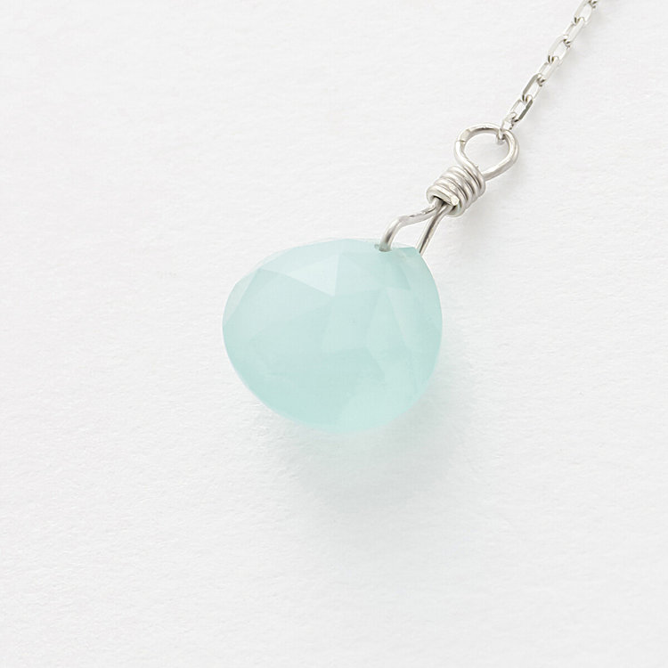 ESTELLE エステール 【WEB限定】3月誕生石 シルバー ロジウムメッキ アクアマリン イヤリング シルバー