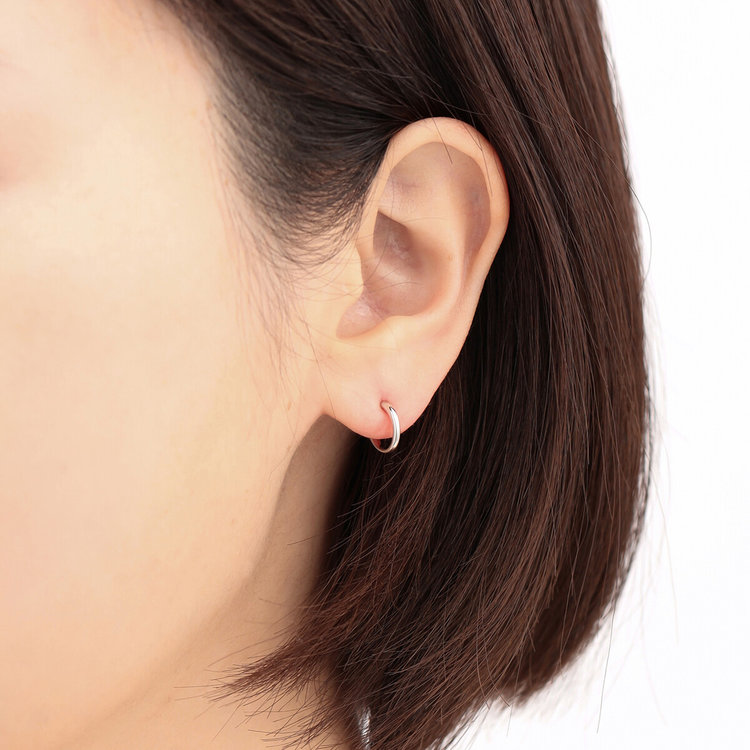 ESTELLE エステール 【WEB限定】3月誕生石 シルバー ロジウムメッキ アクアマリン イヤリング シルバー