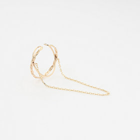 【WEB限定】K10 イエローゴールド イヤーカフ ※片耳用