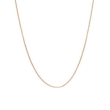 K18 ピンクゴールド チェーンネックレス（45cm）