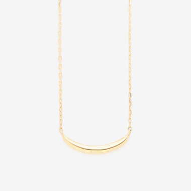 【WEB限定】K10 イエローゴールド ムーン ネックレス