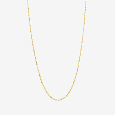 K18 イエローゴールド デザインネックレス（45cm）