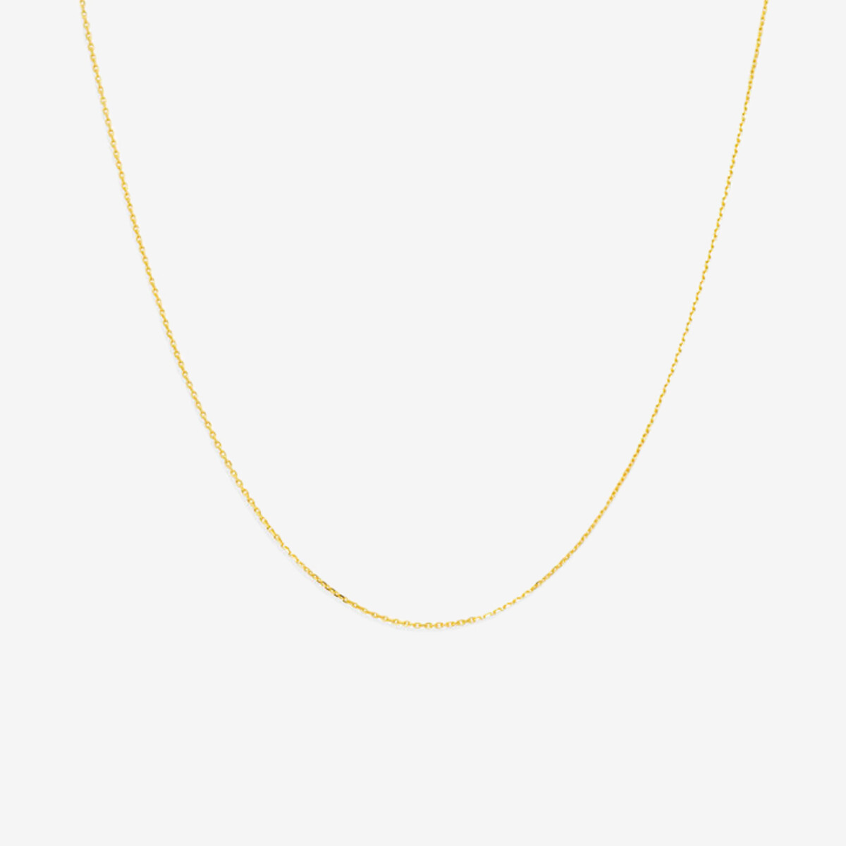 K18 イエローゴールド チェーンネックレス（45cm）（0304-0848-0012