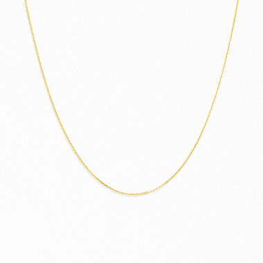 K18 イエローゴールド チェーンネックレス（45cm）