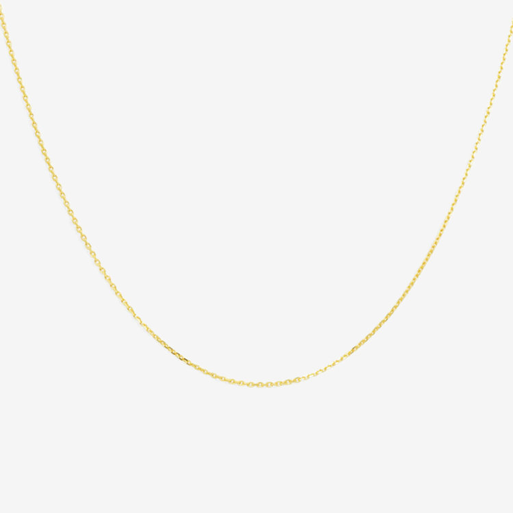 ESTELLE エステール K18 イエローゴールド チェーンネックレス（45cm） ゴールド
