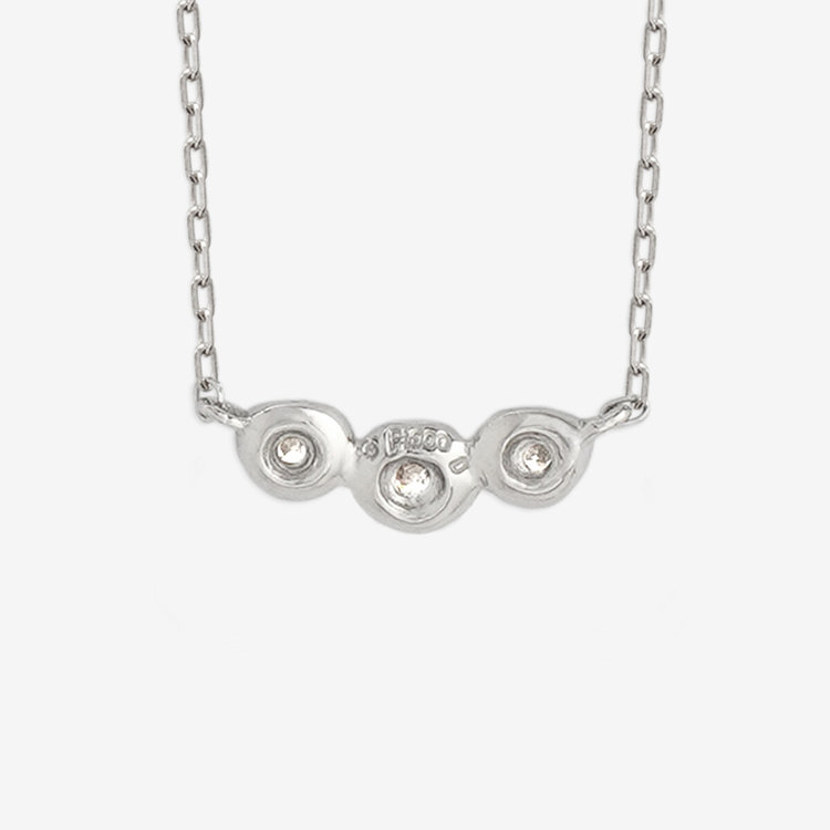 ESTELLE エステール 【GLOW】プラチナ ダイヤモンド ネックレス プラチナム